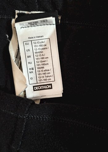 Erkek çocuk Kipsta 12-13 yaş alt üst termal basketbol icligi. - Görsel 3