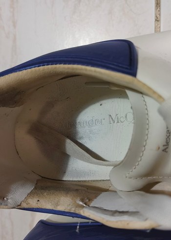 Alexander McQueen marka  erkek 42 numara spor ayakkabı. - Görsel 5