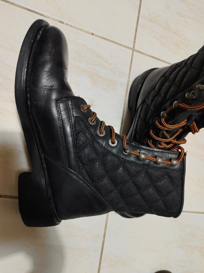 Harley Davidson marka erkek 43 numara deri bot - Görsel 5