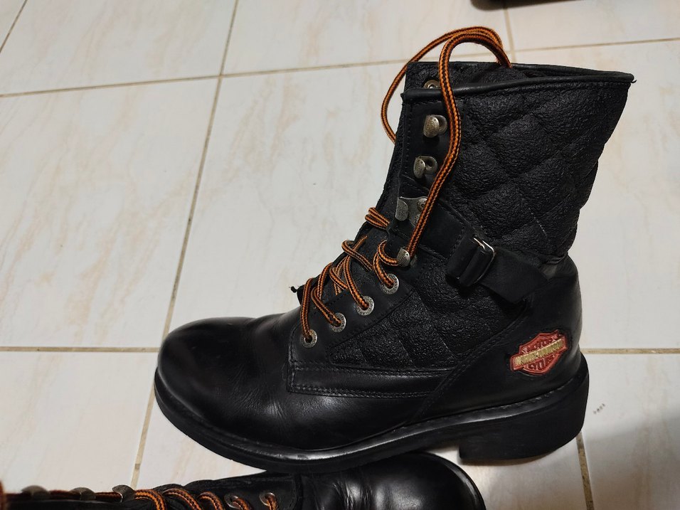 Harley Davidson marka erkek 43 numara deri bot - Görsel 3