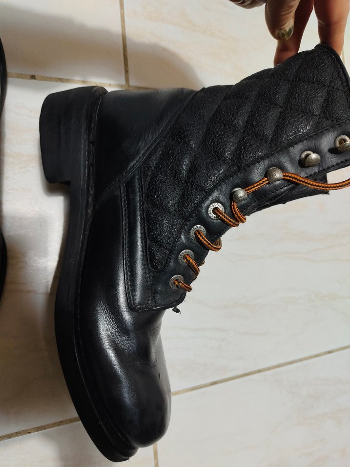 Harley Davidson marka erkek 43 numara deri bot - Görsel 4