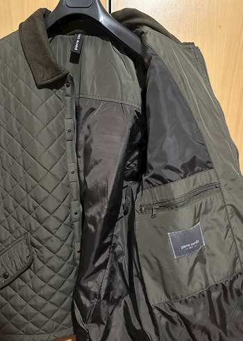 Pierre Cardin marka erkek 2XL 56 beden mevsimlik haki renk mont. - Görsel 3