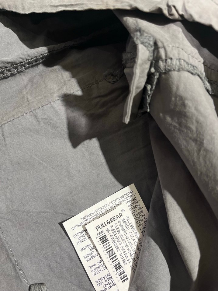 Gri Mini Etek - Görsel 5