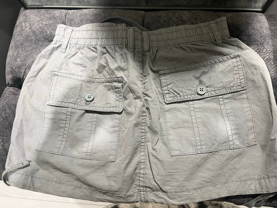 Gri Mini Etek - Görsel 3