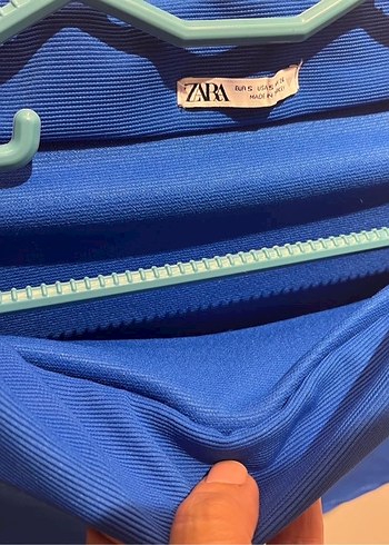 Parlak Mavi Zara etek - Görsel 4