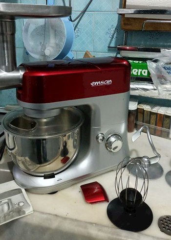 Emsan 5 Litre Hamur Yoğurma ve Kıyma Çekme Mikseri