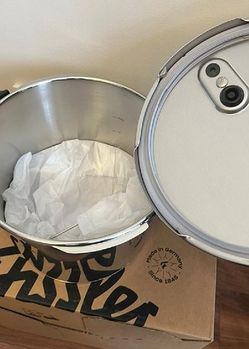 Beden gri Renk Fissler Vitaquick 6 Litre Düdüklü Tencere