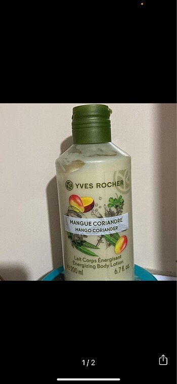 Yves rocher vücut sütü