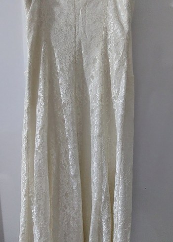 Dantel Detaylı Uzun Kollu abiye #abiye - Görsel 5