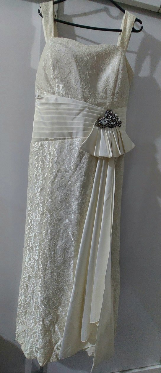 Dantel Detaylı Uzun Kollu abiye #abiye - Görsel 4