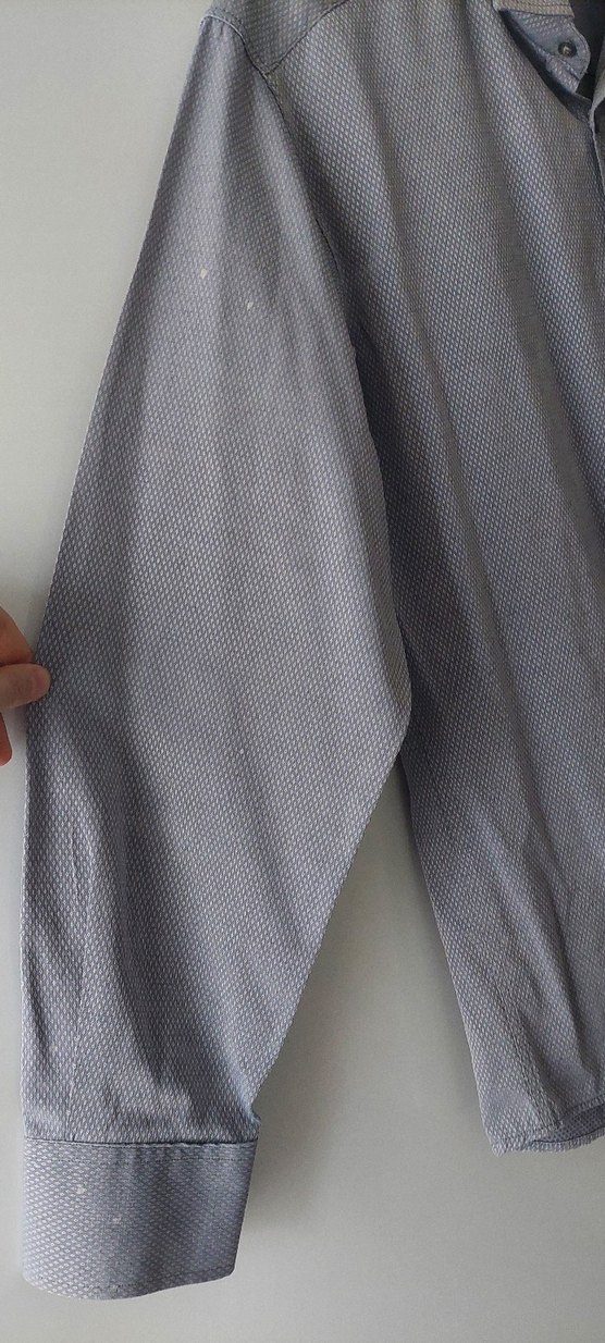 Gri uzun kollu erkek Gömlek #gömlek - Görsel 2