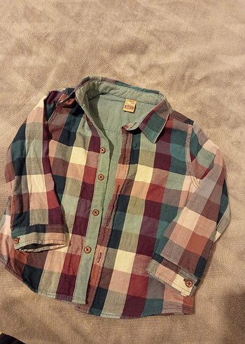 2 yaş uzun kollu ve kısa kollu erkek bebek gömlek - Görsel 6