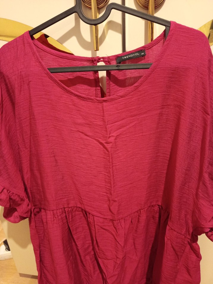 44 beden Trendyol milla pembe bluz - Görsel 3
