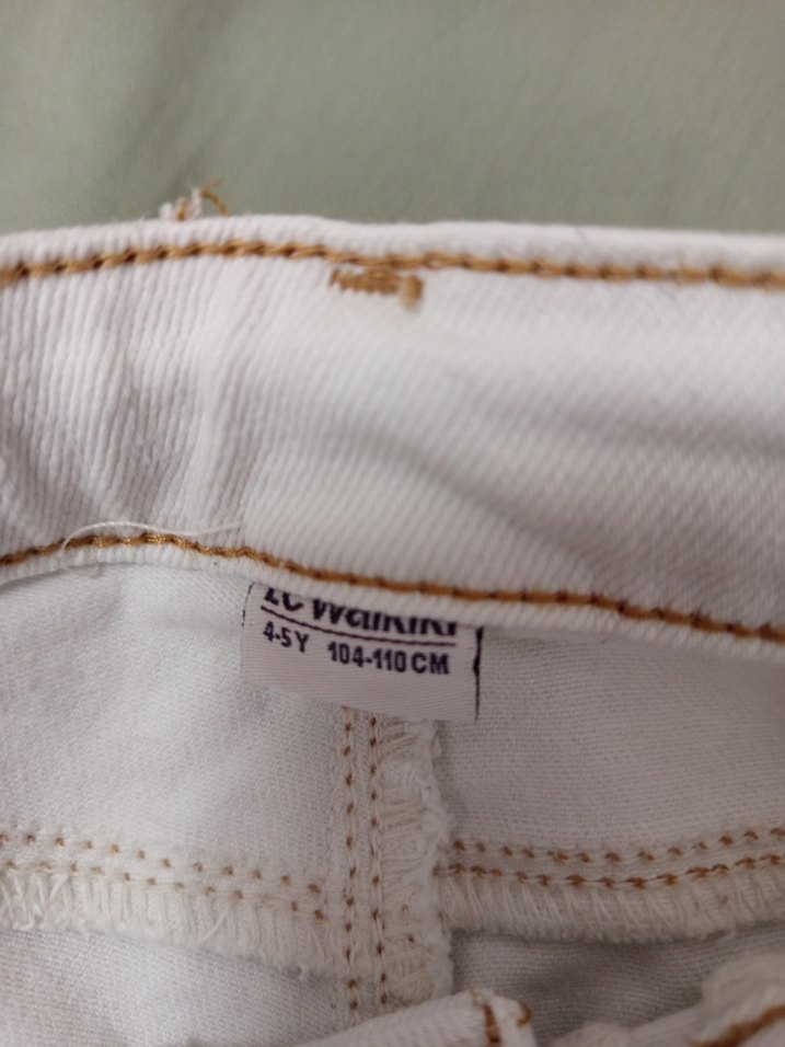 Lcw 4-5 yaş beyaz pantolon - Görsel 3