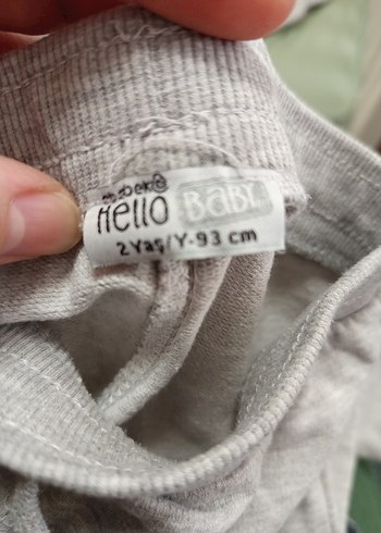 E bebek 1.5 ve 2 yaş eşofman - Görsel 5