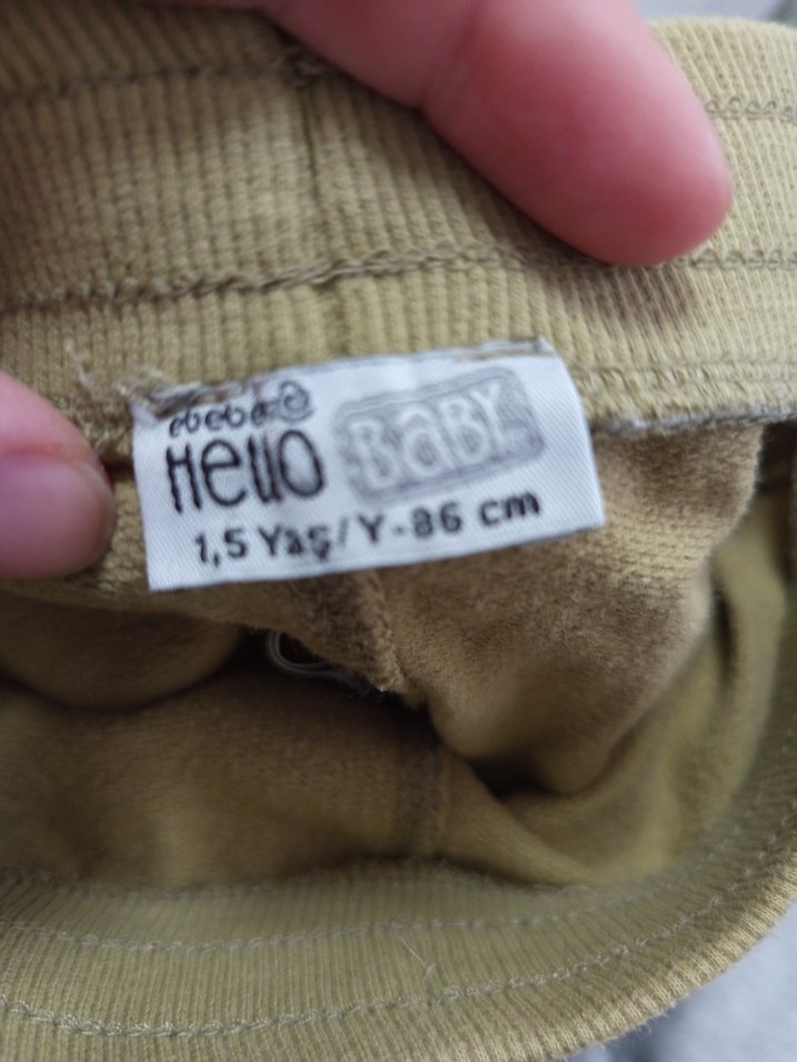 E bebek 1.5 ve 2 yaş eşofman - Görsel 4