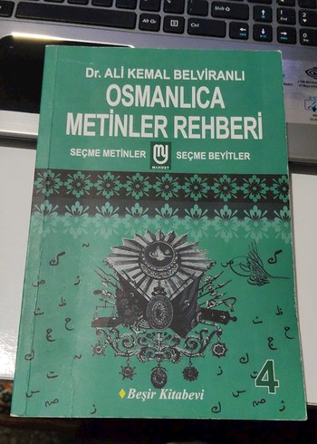 Osmanlıca Metinler Rehberi - Seçme Metinler 4