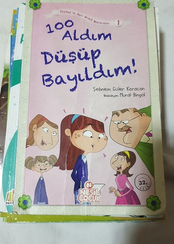 100 Aldım Düşüp Bayıldım! - Çocuk Kitabı