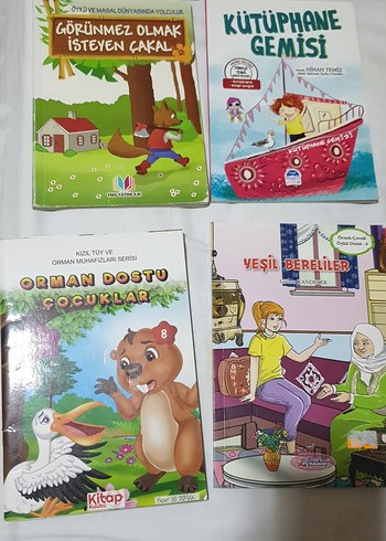 Çocuk Kitapları Seti - Orman Dostu ve Macera