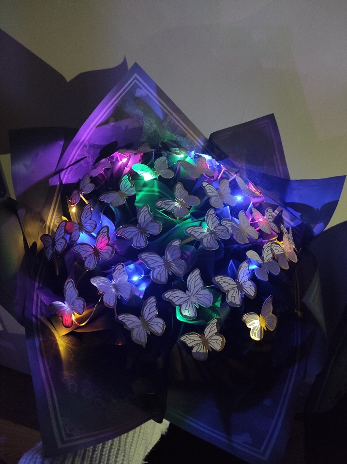 LED ışıklı çiçek - Görsel 2