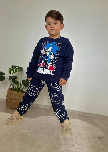 Sonic baskılı erkek takımı 3 10 yaş arası - Görsel 2