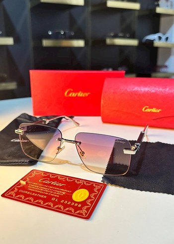 Cartier Renkli Transparan Kadın Gözlük - Görsel 2
