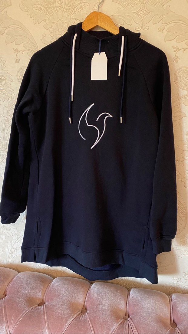 Siyah Kadın Oversize Eşofman Takımı - Görsel 4