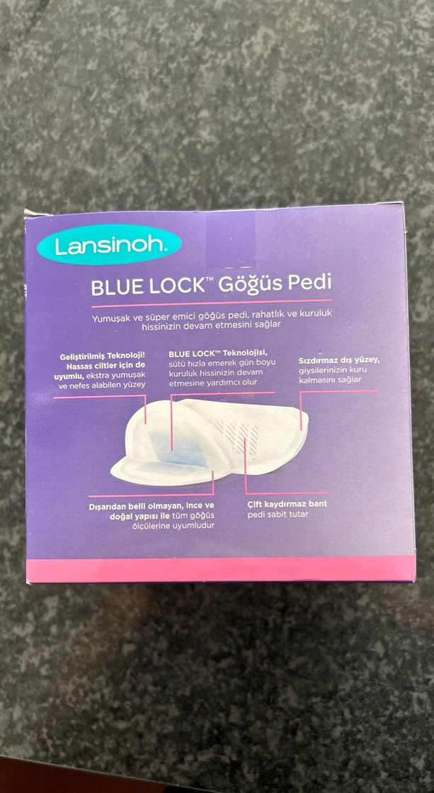 Lansinoh Blue lock Göğüs Pedi 36'lı - Görsel 3