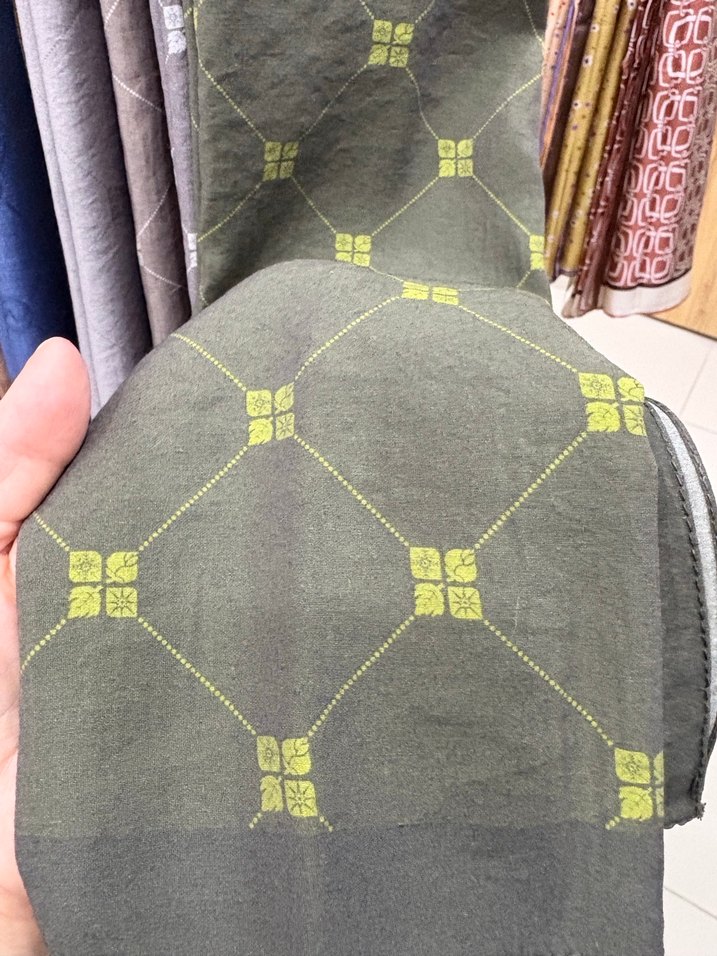 Gri Desenli Kadın Şal - Görsel 3