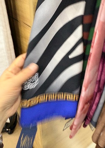 Kadın Çok Renkli levidor şal - Görsel 4