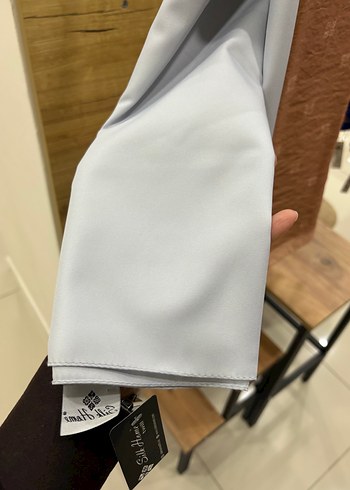 Bej Drapeli Kadın eşarp - Görsel 2