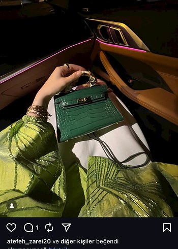 Yeşil Bağcıklı İpek ceket - Görsel 2