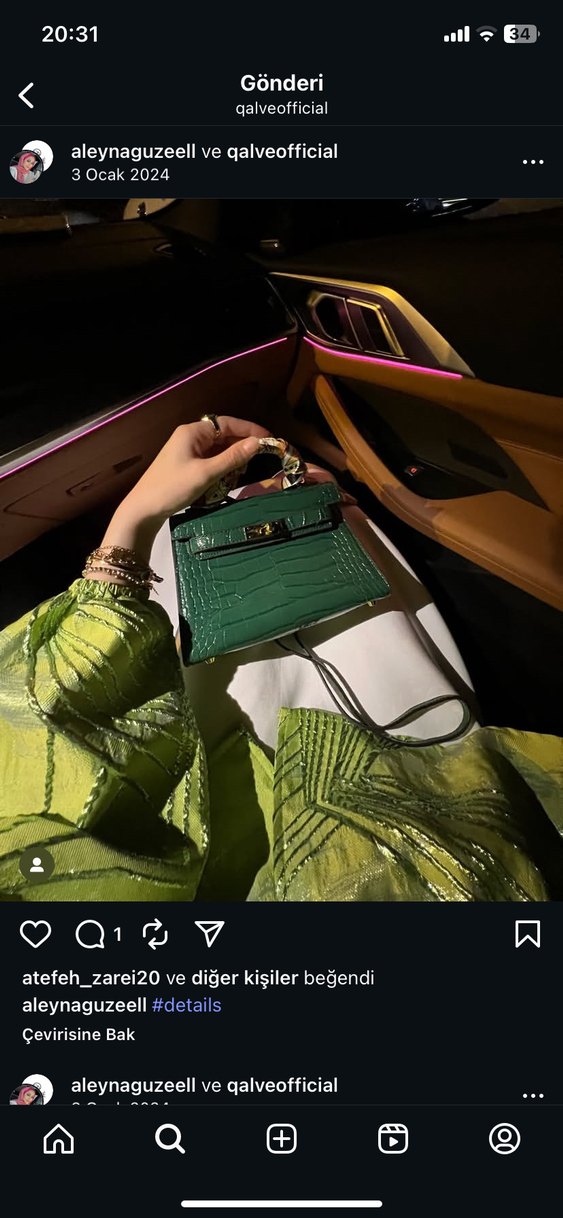 Yeşil Bağcıklı İpek ceket - Görsel 2