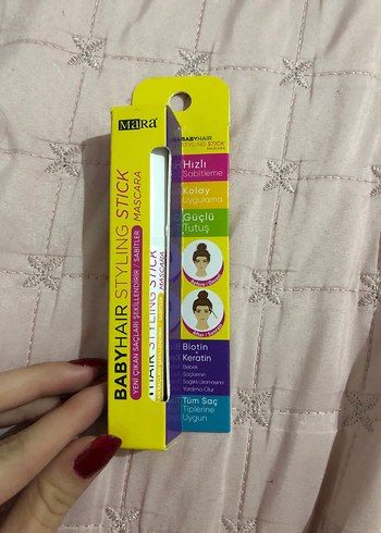 Bej Babyhair Styling Stick Saç Şekillendirici - Görsel 3