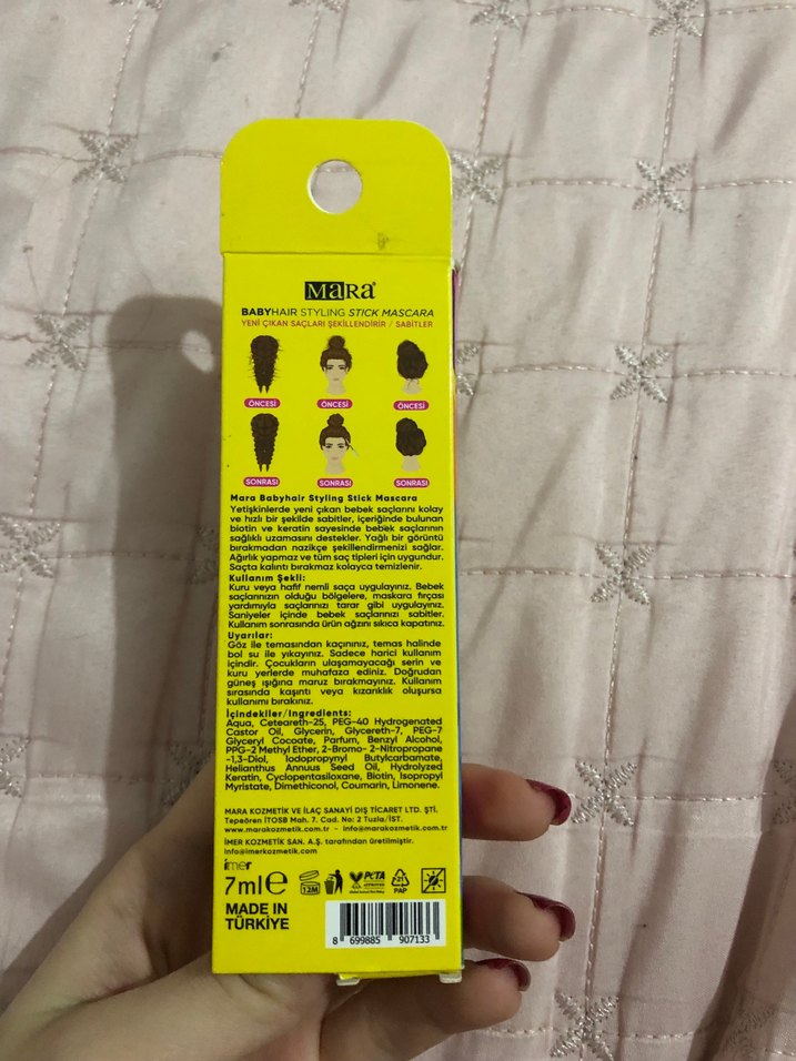 Bej Babyhair Styling Stick Saç Şekillendirici - Görsel 2