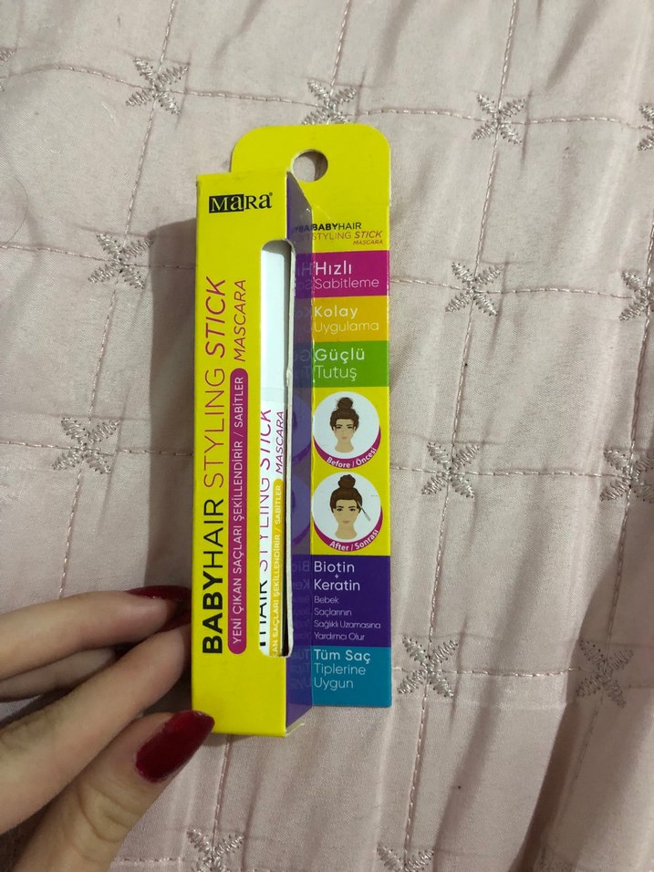 Bej Babyhair Styling Stick Saç Şekillendirici - Görsel 3