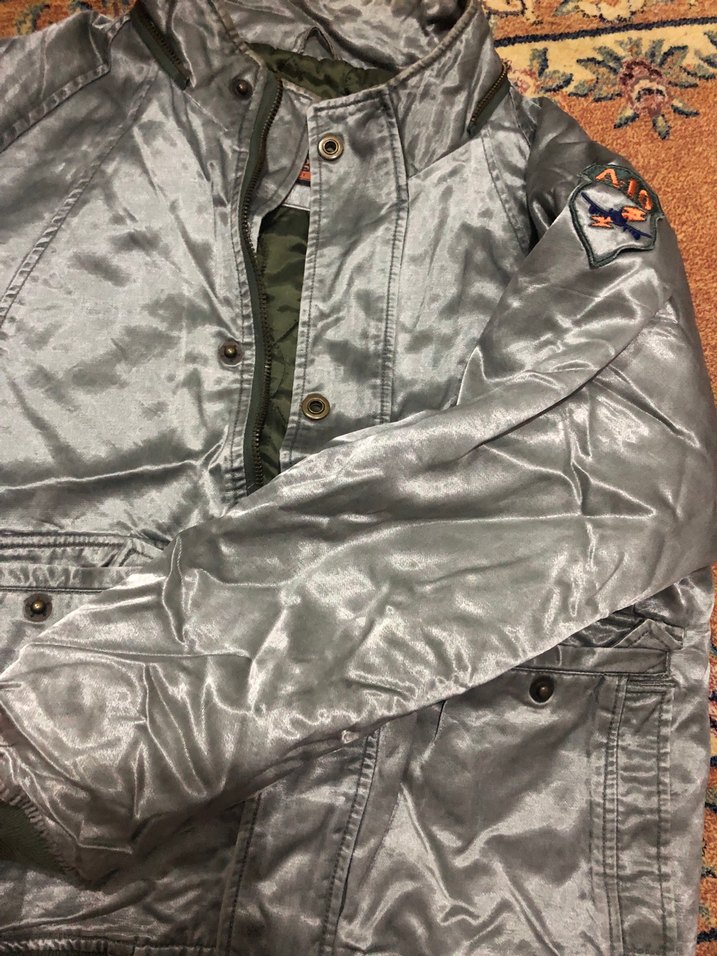 Düğmeli Gri Keten Erkek Ceket - Görsel 3