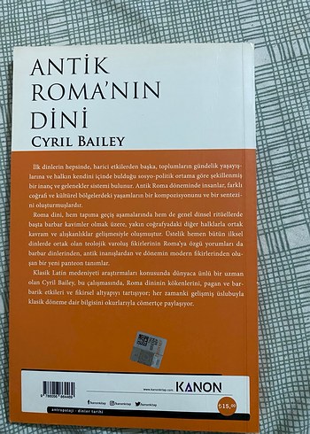 Antik Roma'nın Dini - Cyril Bailey - Görsel 2