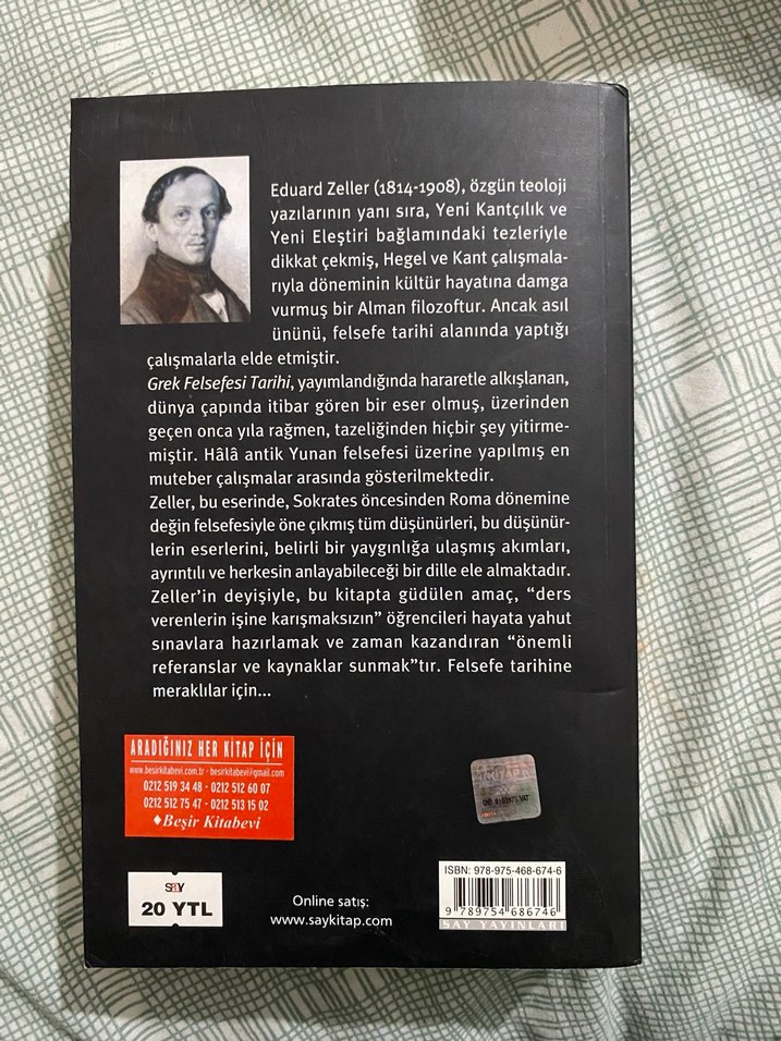 Eduard Zeller - Grek Felsefesi Tarihi - Görsel 2