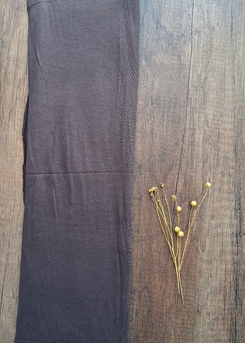 Kahverengi Kadın Şal - Görsel 2