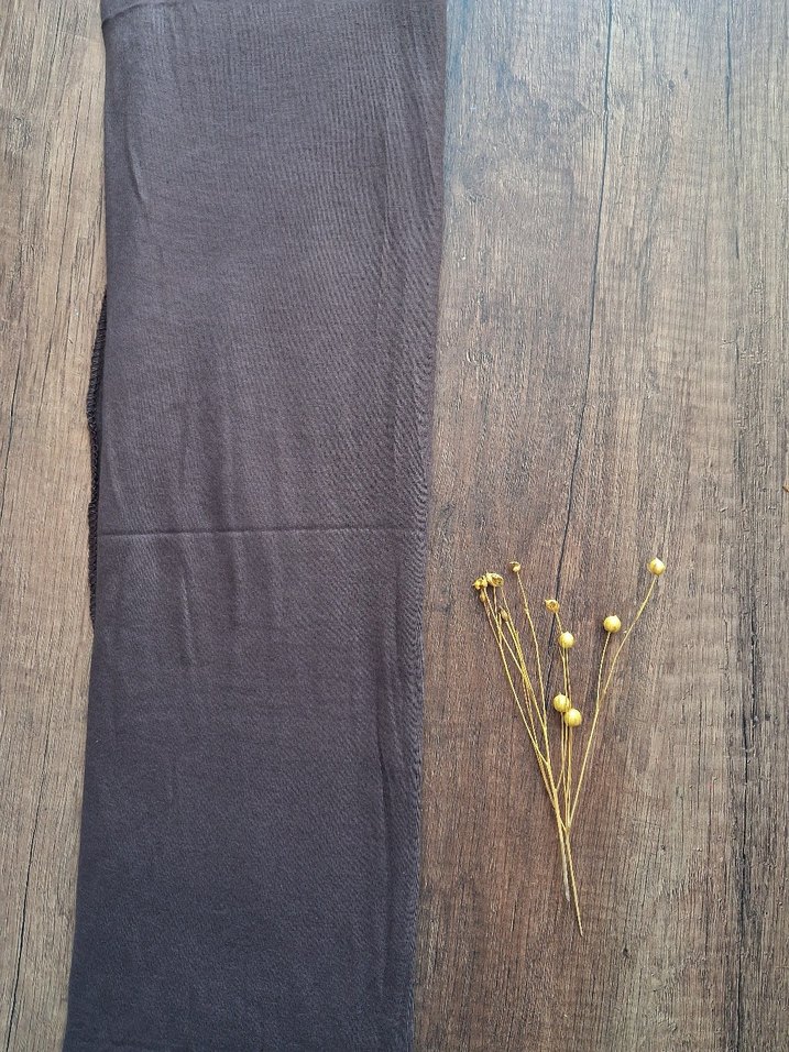 Kahverengi Kadın Şal - Görsel 2