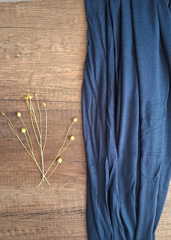 LACİVERT PENYE ŞAL - Görsel 2