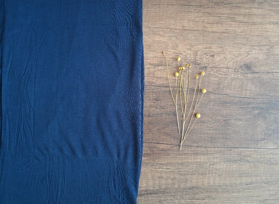 LACİVERT PENYE ŞAL - Görsel 3