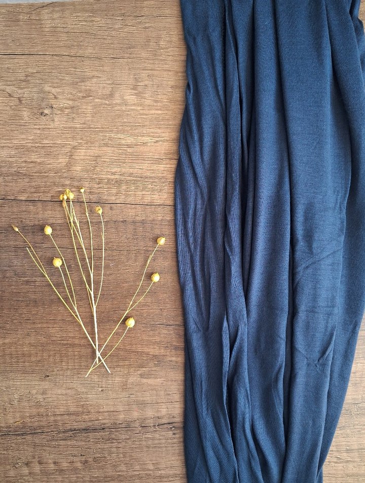 LACİVERT PENYE ŞAL - Görsel 2