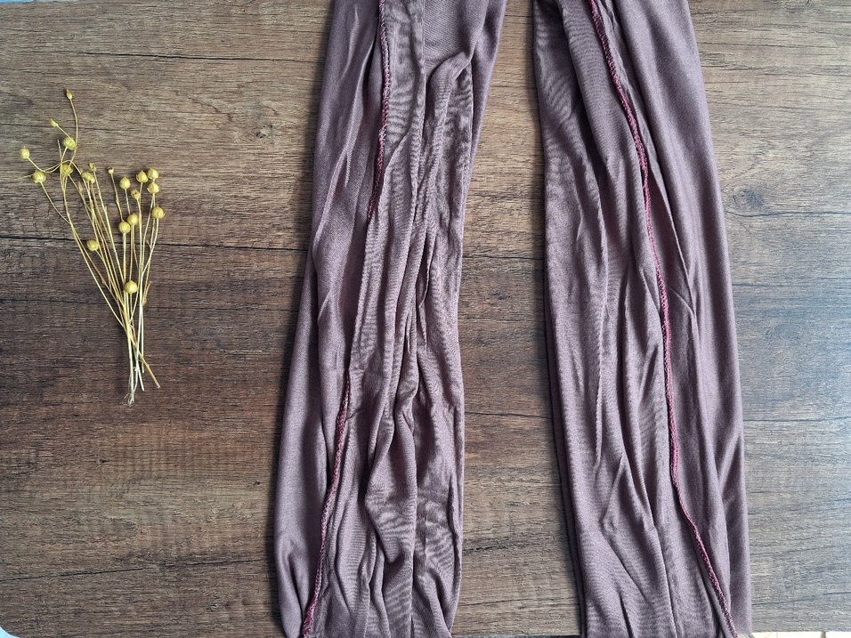 Bohem Penye Kadın Şal - Görsel 2