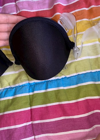 Siyah Destekli Atlet Sütyen - Görsel 2