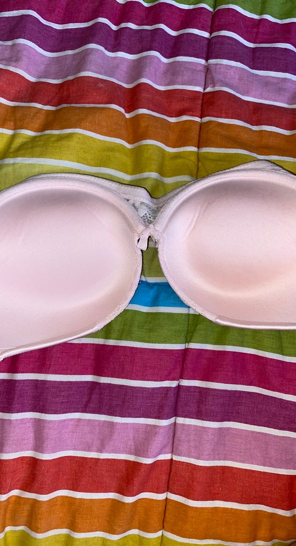 Dantel Detaylı Açık Pembe Sütyen - Görsel 4