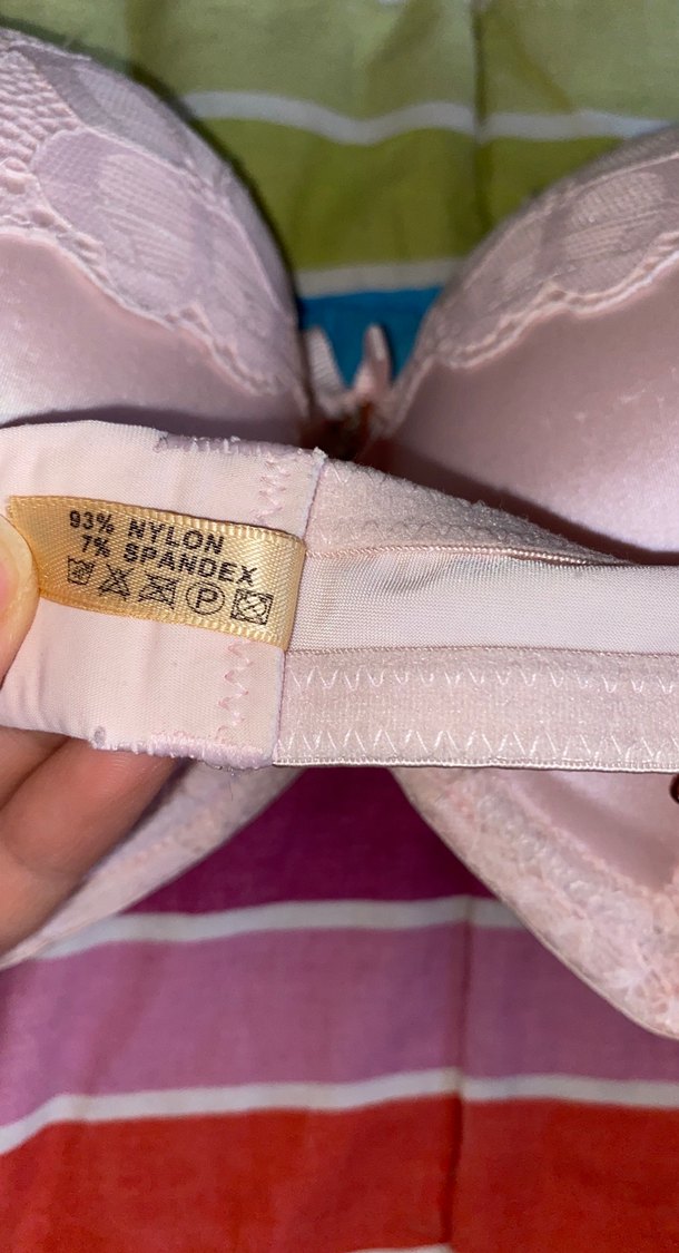 Dantel Detaylı Açık Pembe Sütyen - Görsel 5