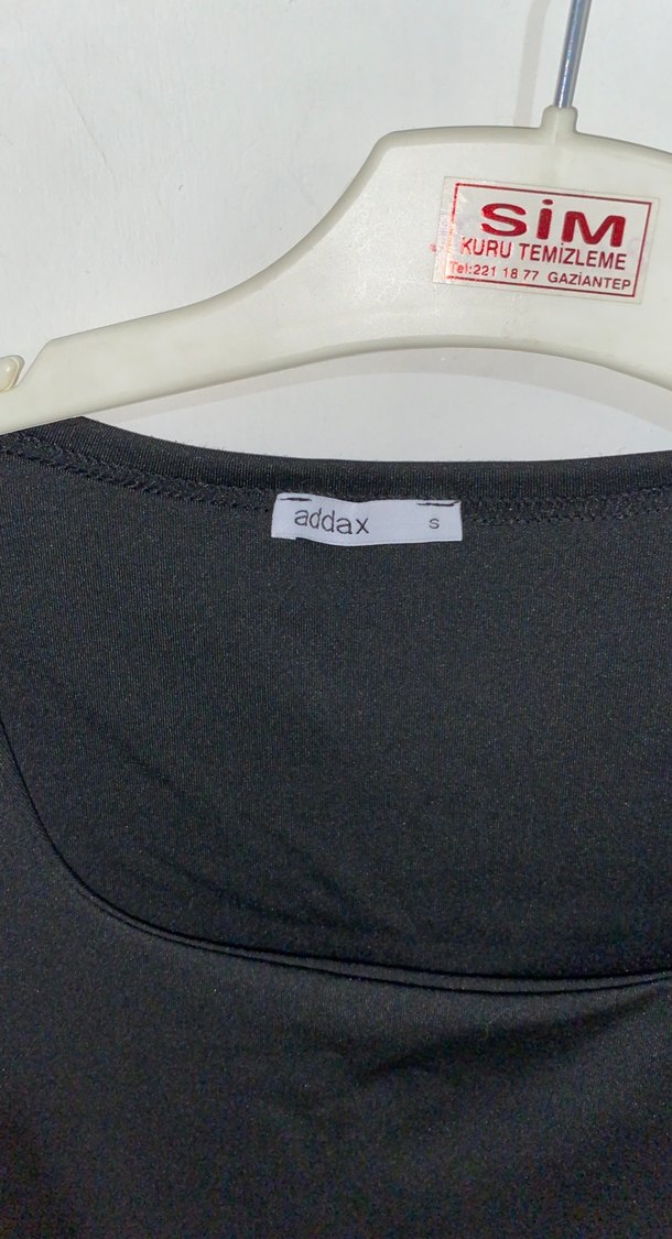 Kadın Siyah Kısa Kollu body - Görsel 3