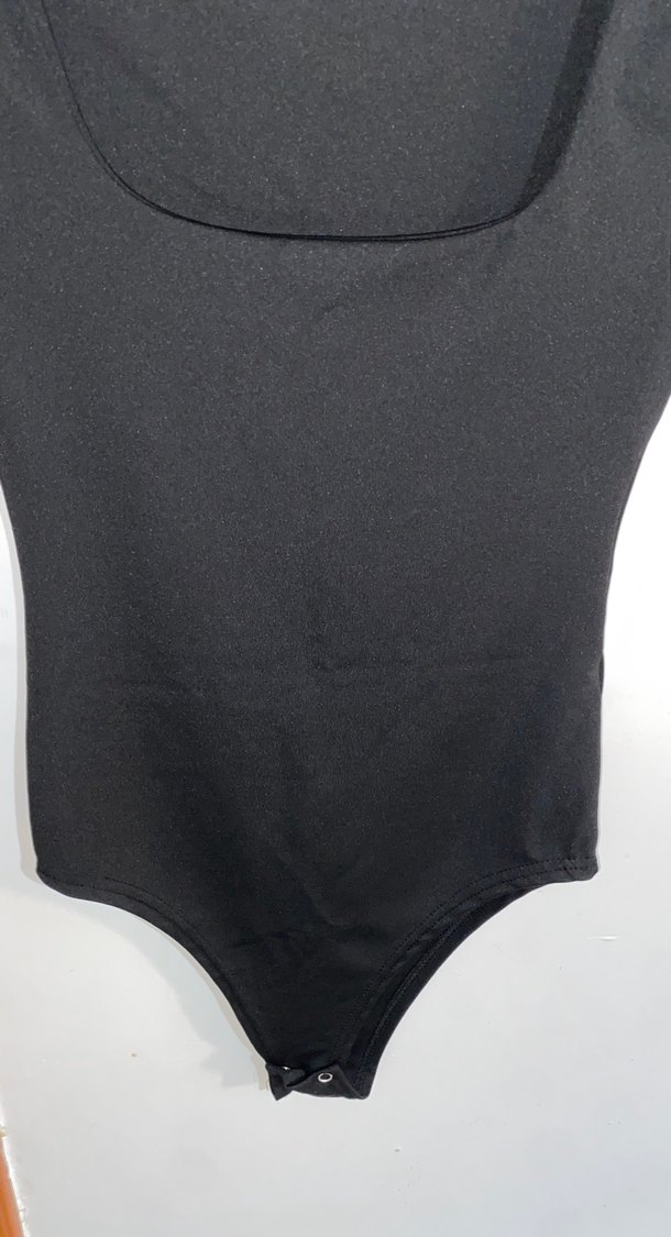 Kadın Siyah Kısa Kollu body - Görsel 2